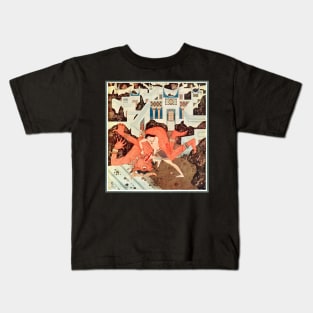 The Minotaur Defeated - Edmund Dulac, Tanglewood Tales Kids T-Shirt